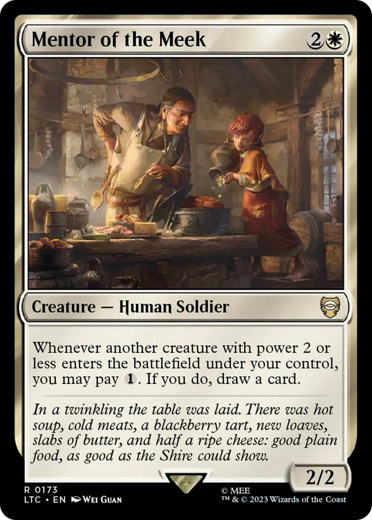 Mentor des humbles — Tales of Middle-earth Commander — Magic: The Gathering