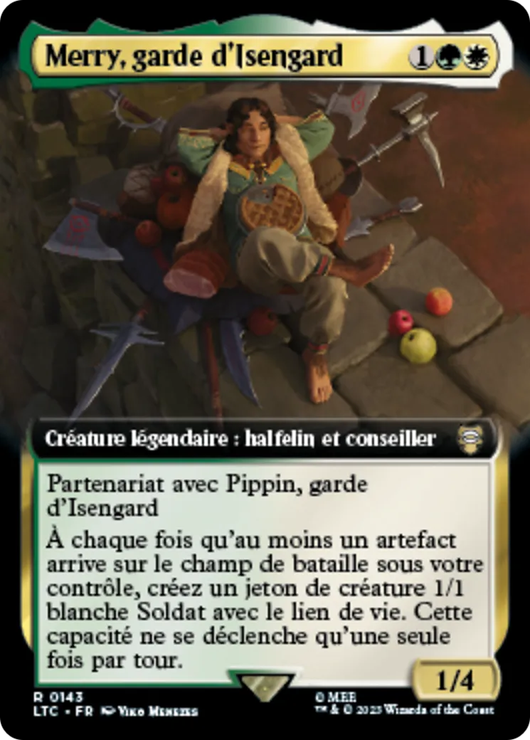 Merry, garde d'Isengard — Tales of Middle-earth Commander — Magic: The Gathering