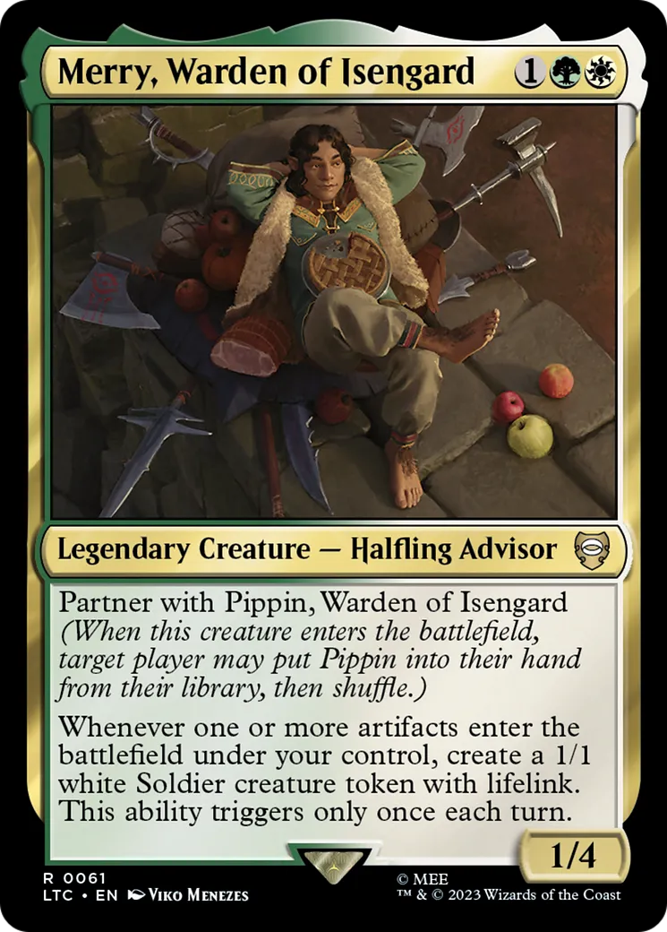 Merry, Warden of Isengard — Tales of Middle-earth Commander — Magic: The Gathering