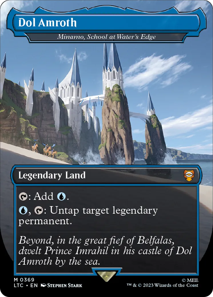 Minamo, School at Water's Edge — Tales of Middle-earth Commander — Magic: The Gathering