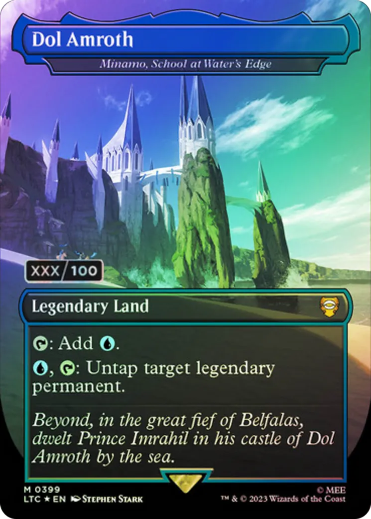Minamo, School at Water's Edge — Tales of Middle-earth Commander — Magic: The Gathering
