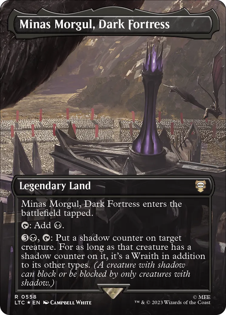 Minas Morgul, Dark Fortress — Tales of Middle-earth Commander — Magic: The Gathering