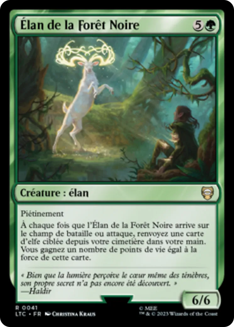 Élan de la Forêt Noire — Tales of Middle-earth Commander — Magic: The Gathering