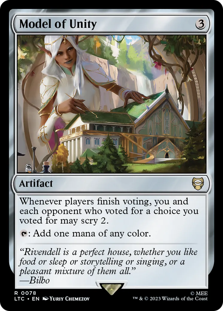 Model of Unity — Tales of Middle-earth Commander — Magic: The Gathering