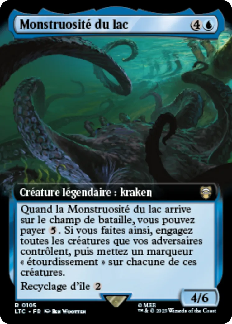 Monstruosité du lac — Tales of Middle-earth Commander — Magic: The Gathering