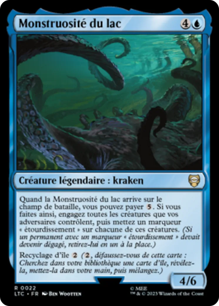 Monstruosité du lac — Tales of Middle-earth Commander — Magic: The Gathering