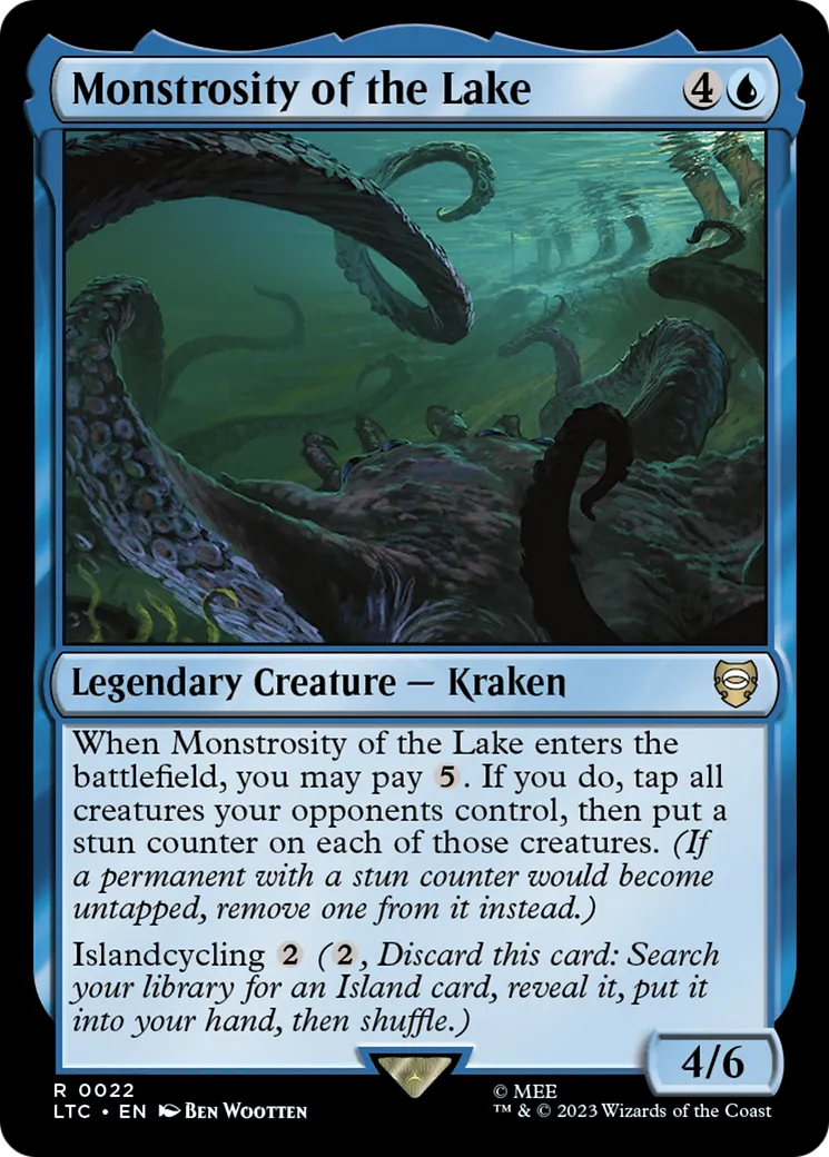 Monstrosity of the Lake — Tales of Middle-earth Commander — Magic: The Gathering