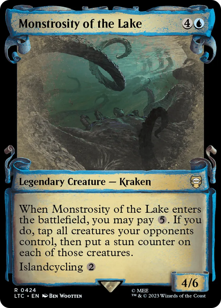 Monstruosité du lac — Tales of Middle-earth Commander — Magic: The Gathering