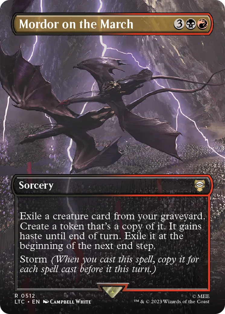 Mordor on the March — Tales of Middle-earth Commander — Magic: The Gathering