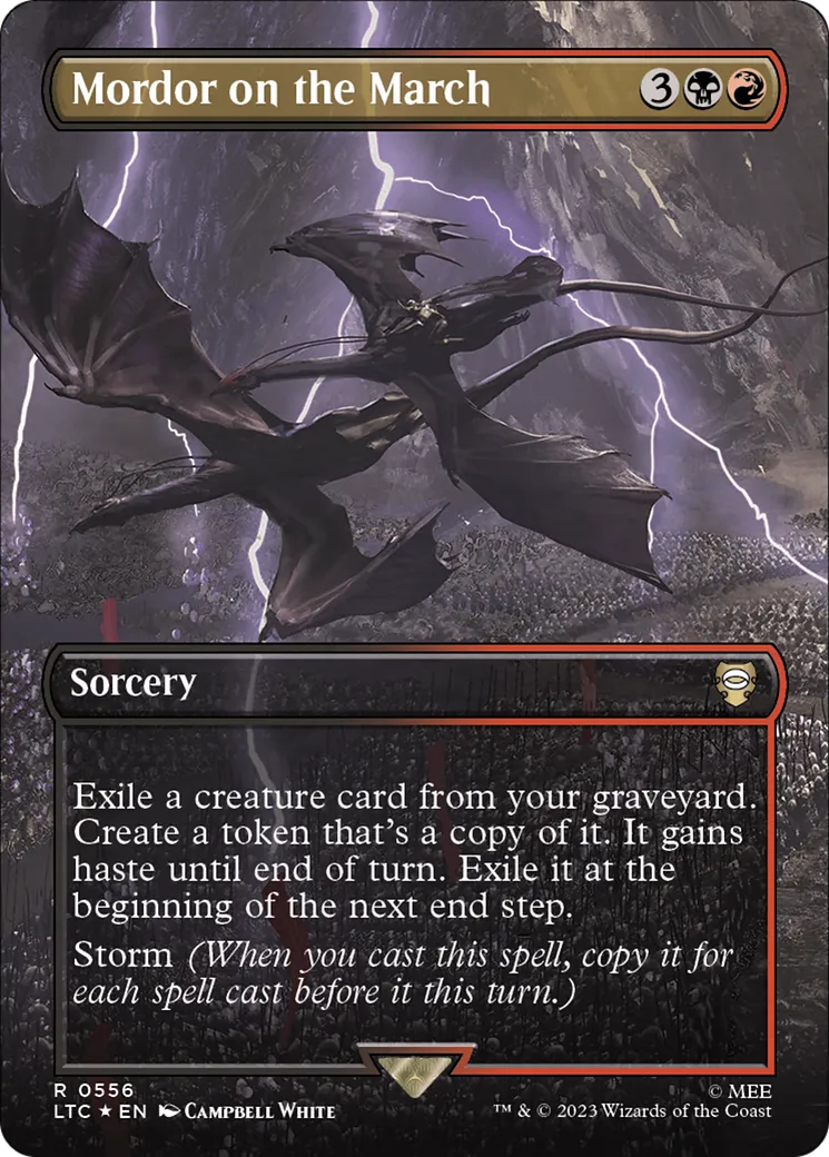 Mordor on the March — Tales of Middle-earth Commander — Magic: The Gathering