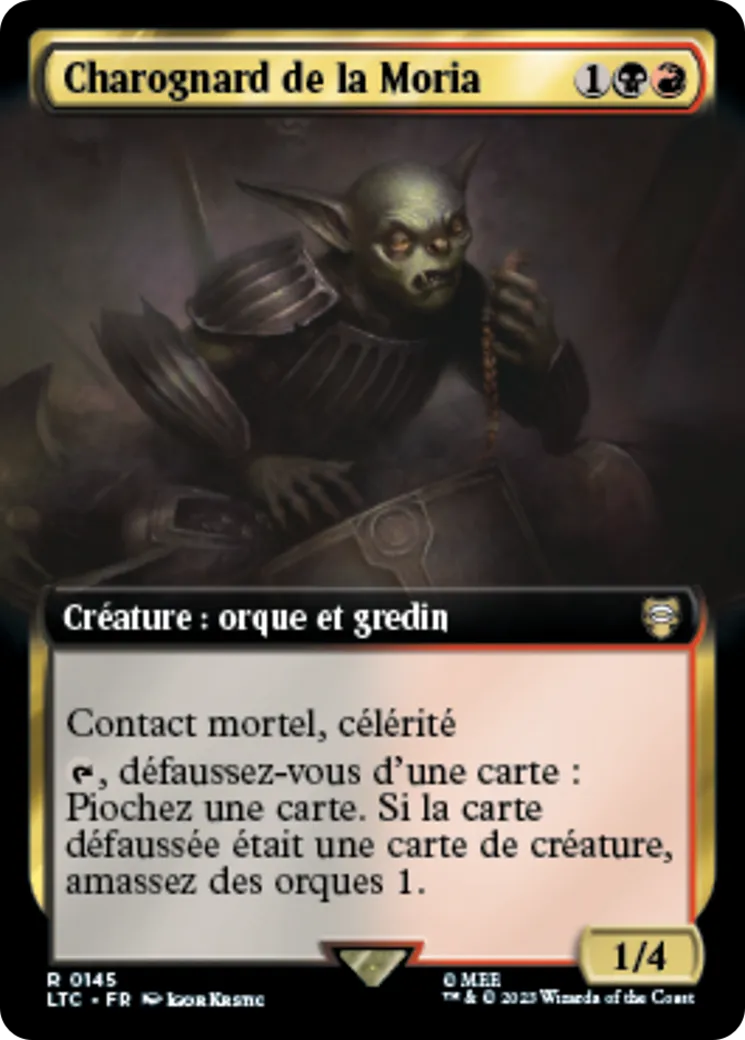 Charognard de la Moria — Tales of Middle-earth Commander — Magic: The Gathering