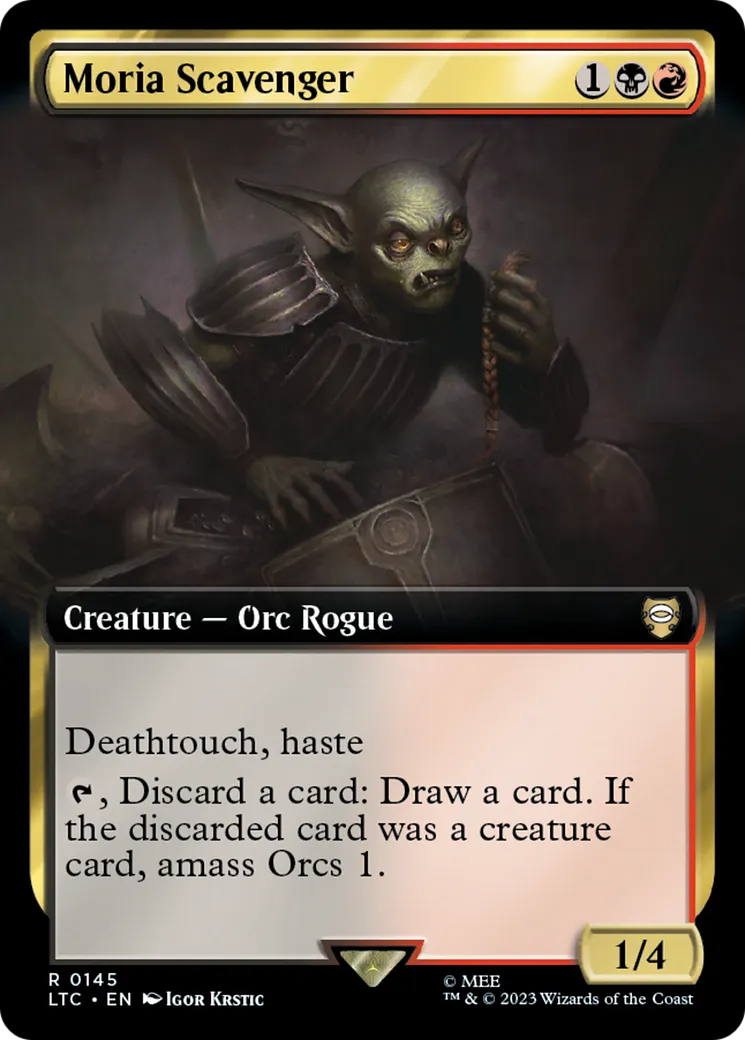 Moria Scavenger — Tales of Middle-earth Commander — Magic: The Gathering
