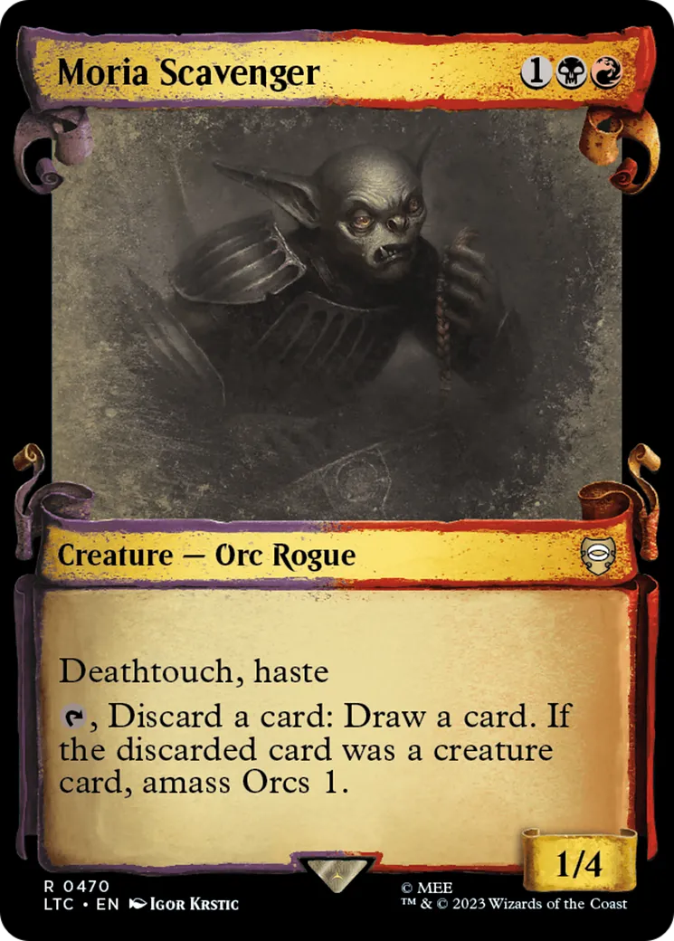 Moria Scavenger — Tales of Middle-earth Commander — Magic: The Gathering