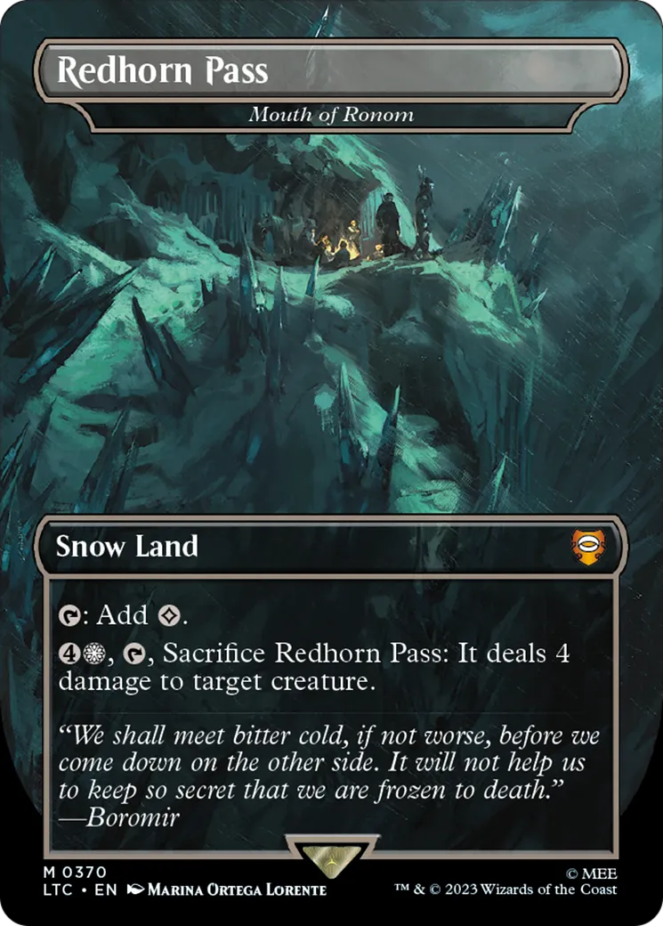 Mouth of Ronom — Tales of Middle-earth Commander — Magic: The Gathering