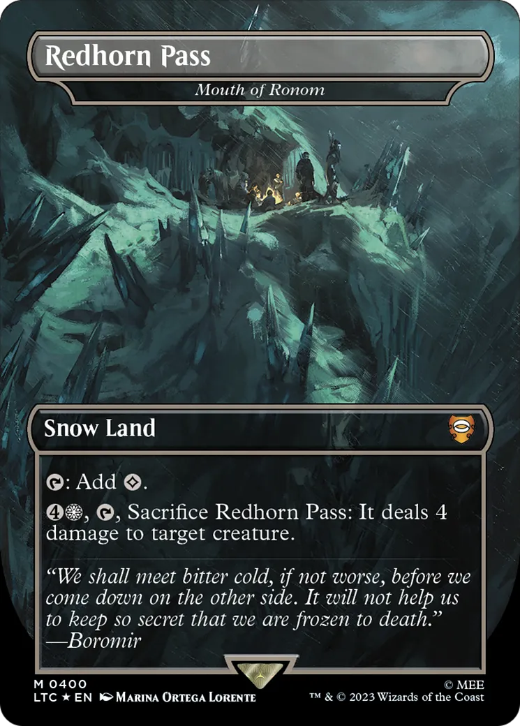 Mouth of Ronom — Tales of Middle-earth Commander — Magic: The Gathering
