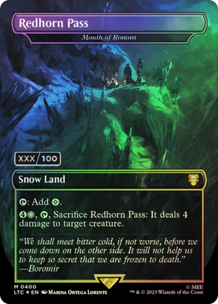 Mouth of Ronom — Tales of Middle-earth Commander — Magic: The Gathering