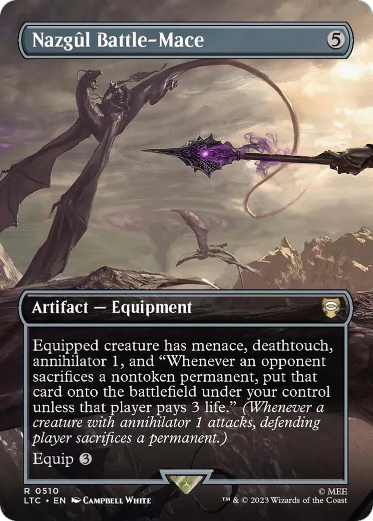 Nazgûl Battle-Mace — Tales of Middle-earth Commander — Magic: The Gathering