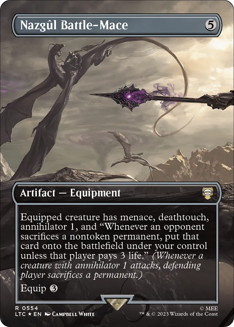 Nazgûl Battle-Mace — Tales of Middle-earth Commander — Magic: The Gathering