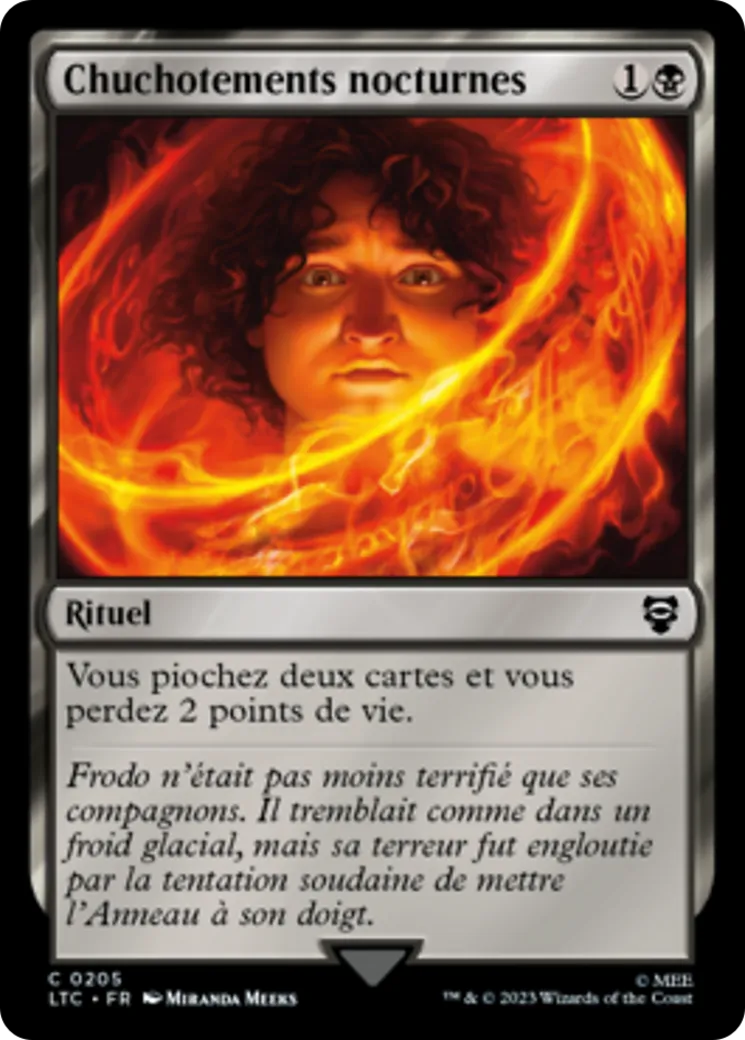 Chuchotements nocturnes — Tales of Middle-earth Commander — Magic: The Gathering