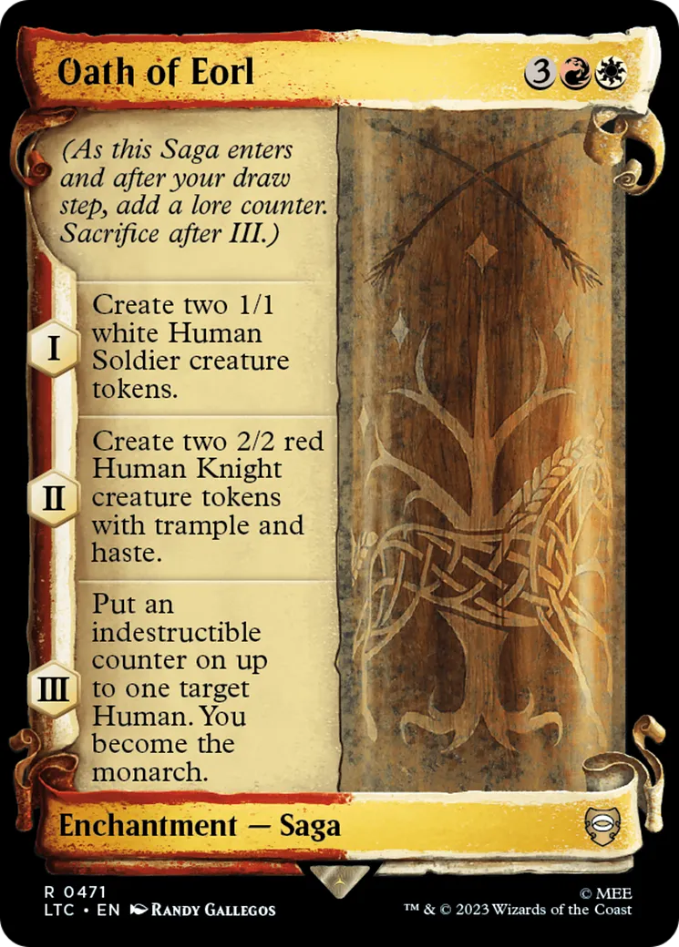 Serment d'Eorl — Tales of Middle-earth Commander — Magic: The Gathering
