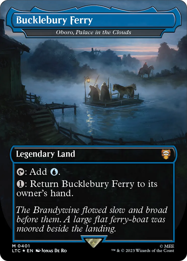 Oboro, Palace in the Clouds — Tales of Middle-earth Commander — Magic: The Gathering