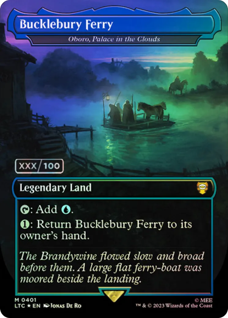 Oboro, Palace in the Clouds — Tales of Middle-earth Commander — Magic: The Gathering