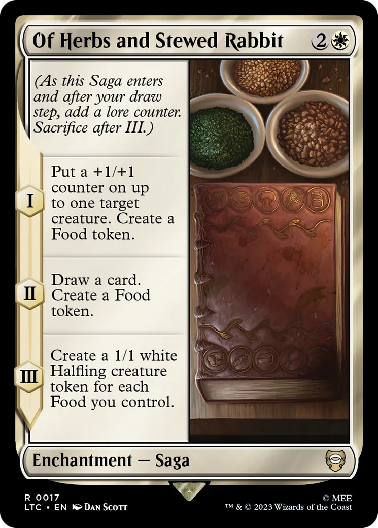 Of Herbs and Stewed Rabbit — Tales of Middle-earth Commander — Magic: The Gathering