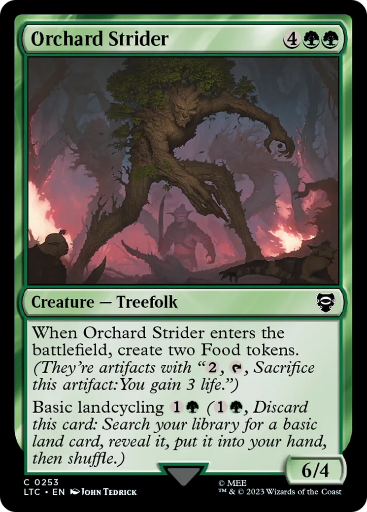 Orchard Strider — Tales of Middle-earth Commander — Magic: The Gathering