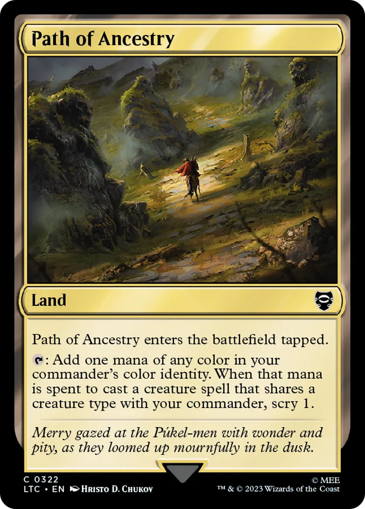 Path of Ancestry — Tales of Middle-earth Commander — Magic: The Gathering