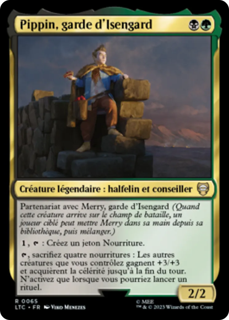 Pippin, garde d'Isengard — Tales of Middle-earth Commander — Magic: The Gathering