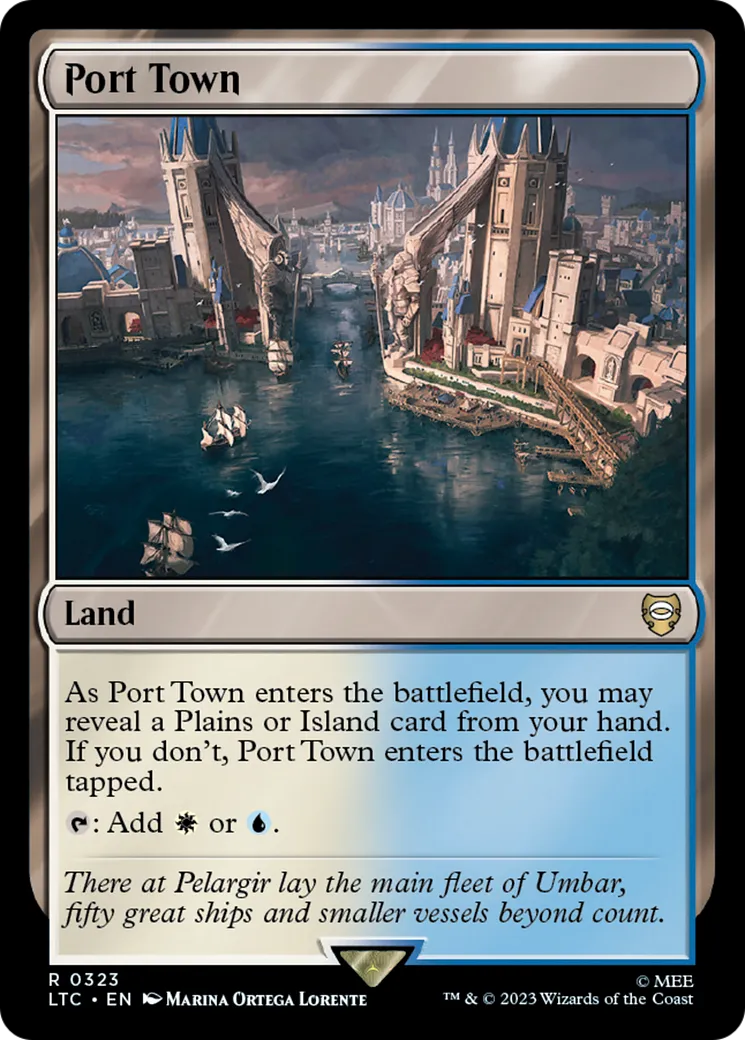 Port Town — Tales of Middle-earth Commander — Magic: The Gathering