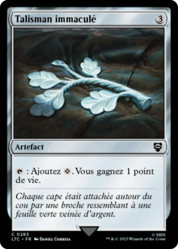 Talisman immaculé — Tales of Middle-earth Commander — Magic: The Gathering