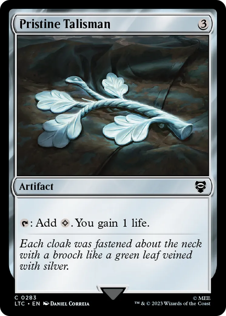 Pristine Talisman — Tales of Middle-earth Commander — Magic: The Gathering