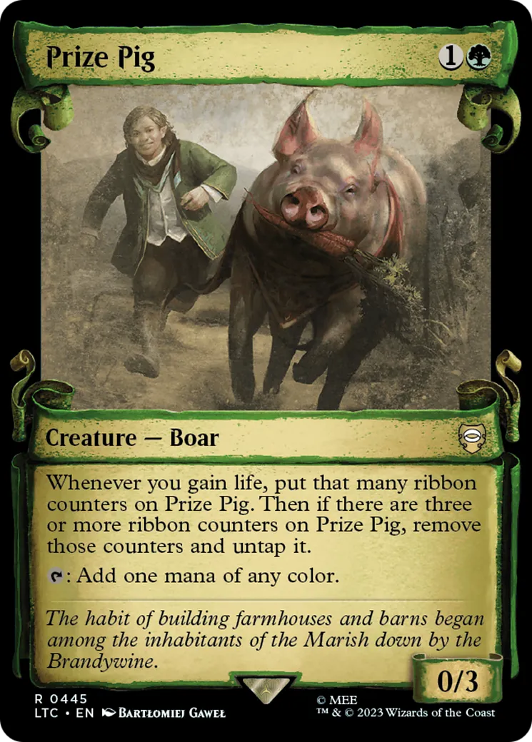 Cochon de compétition — Tales of Middle-earth Commander — Magic: The Gathering