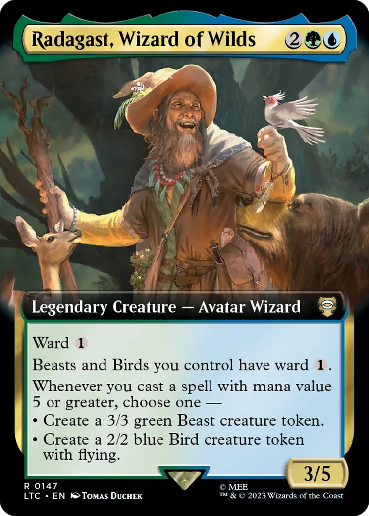 Radagast, Wizard of Wilds — Tales of Middle-earth Commander — Magic: The Gathering