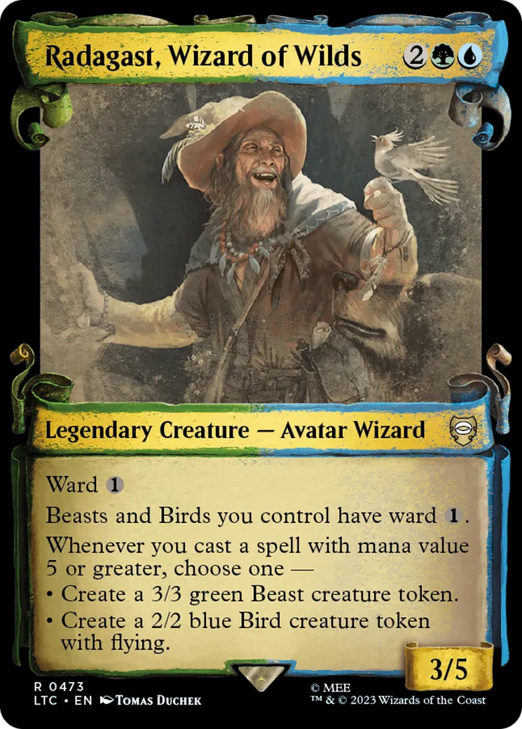 Radagast, Wizard of Wilds — Tales of Middle-earth Commander — Magic: The Gathering