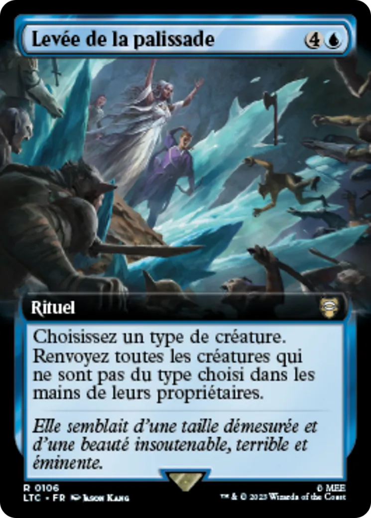 Levée de la palissade — Tales of Middle-earth Commander — Magic: The Gathering