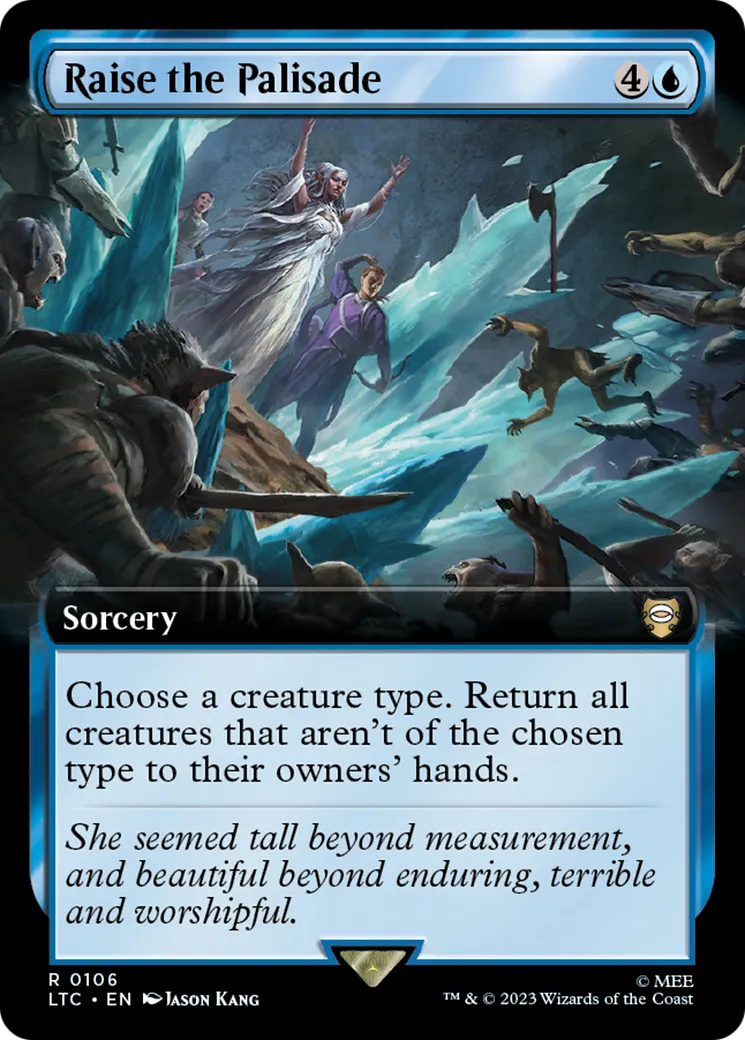 Levée de la palissade — Tales of Middle-earth Commander — Magic: The Gathering
