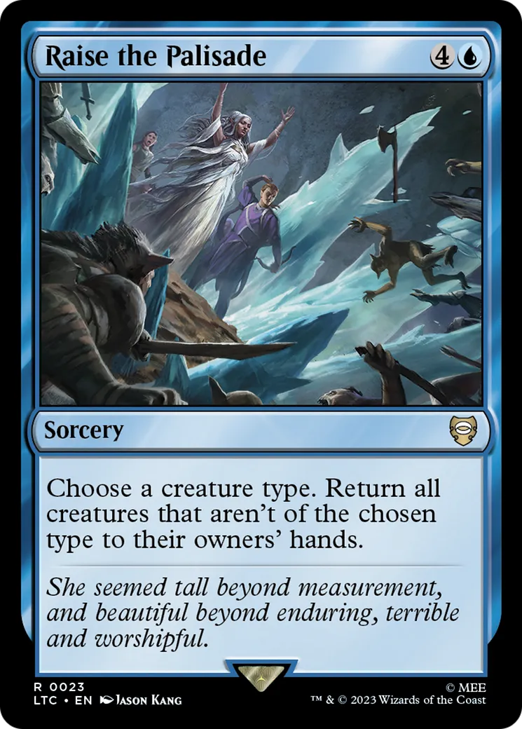 Raise the Palisade — Tales of Middle-earth Commander — Magic: The Gathering