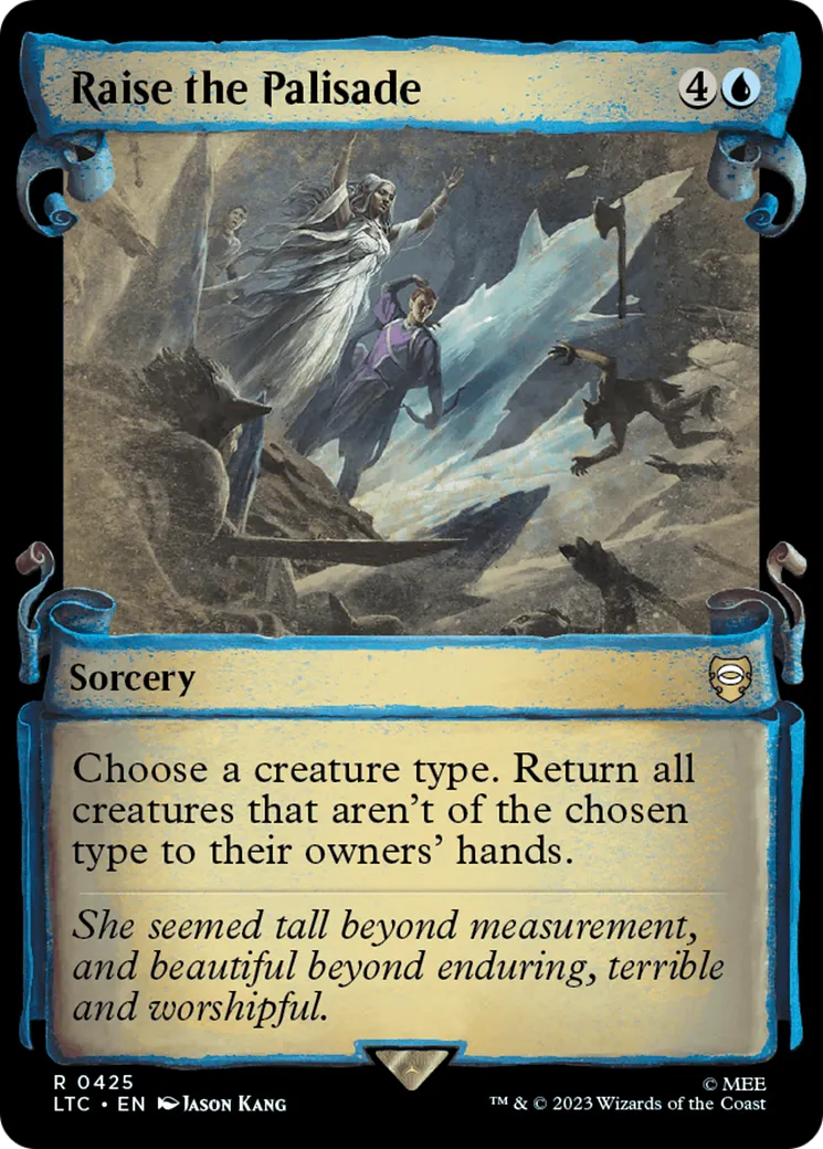 Raise the Palisade — Tales of Middle-earth Commander — Magic: The Gathering