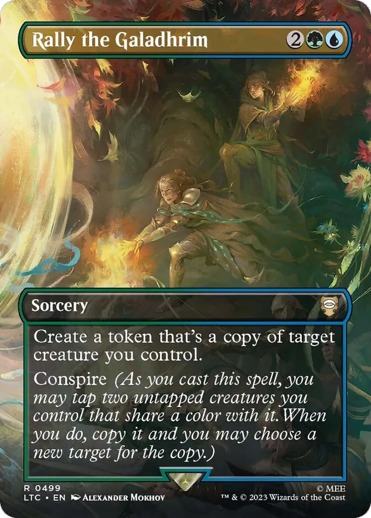 Rally the Galadhrim — Tales of Middle-earth Commander — Magic: The Gathering