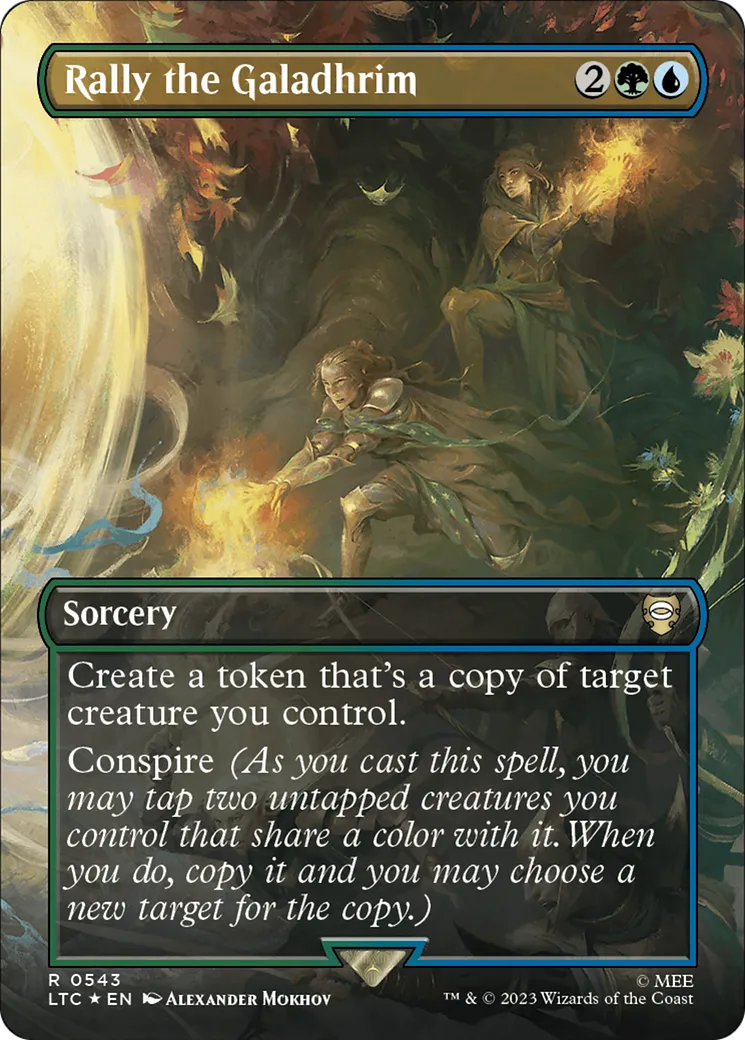 Rally the Galadhrim — Tales of Middle-earth Commander — Magic: The Gathering