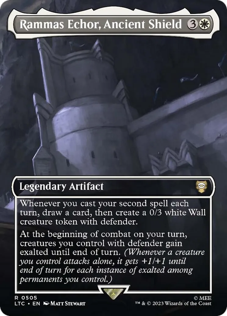 Rammas Echor, Ancient Shield — Tales of Middle-earth Commander — Magic: The Gathering