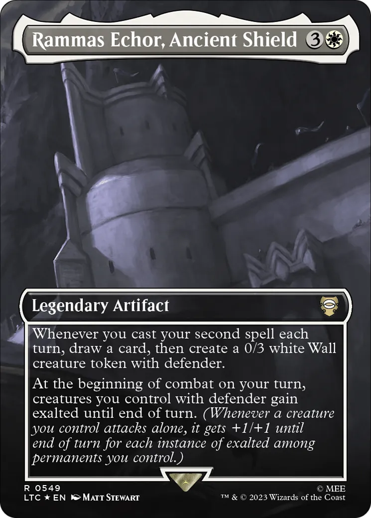 Rammas Echor, Ancient Shield — Tales of Middle-earth Commander — Magic: The Gathering