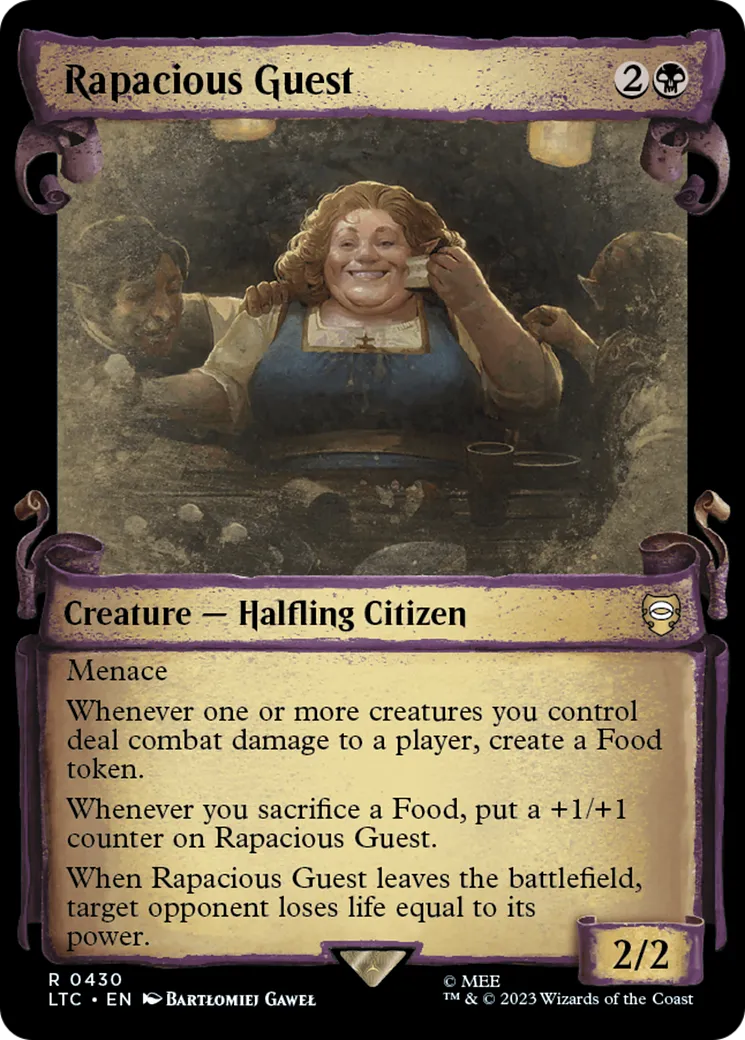 Rapacious Guest from Tales of Middle-earth Commander - Magic: The Gathering