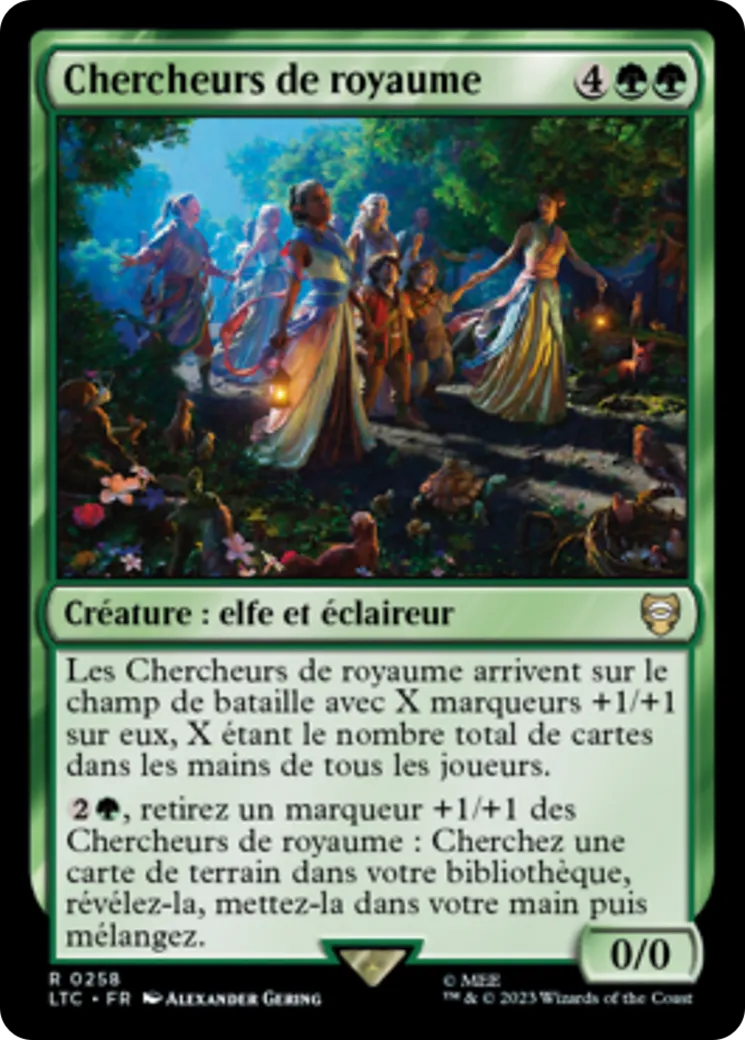 Chercheurs de royaume — Tales of Middle-earth Commander — Magic: The Gathering