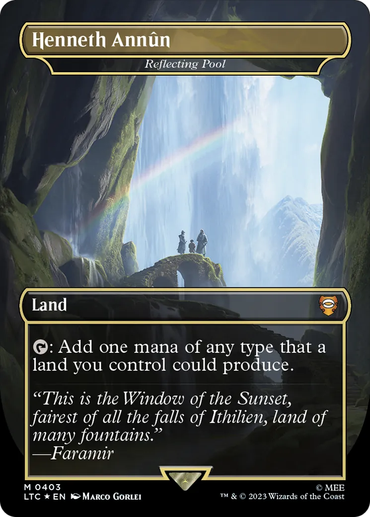 Reflecting Pool — Tales of Middle-earth Commander — Magic: The Gathering