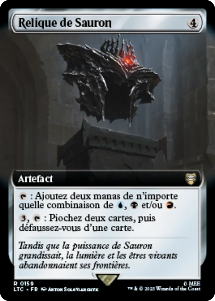 Relique de Sauron — Tales of Middle-earth Commander — Magic: The Gathering