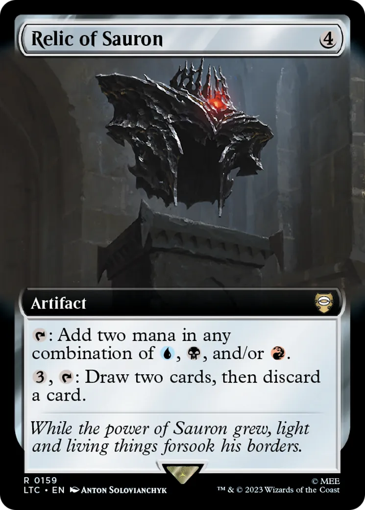 Relic of Sauron — Tales of Middle-earth Commander — Magic: The Gathering