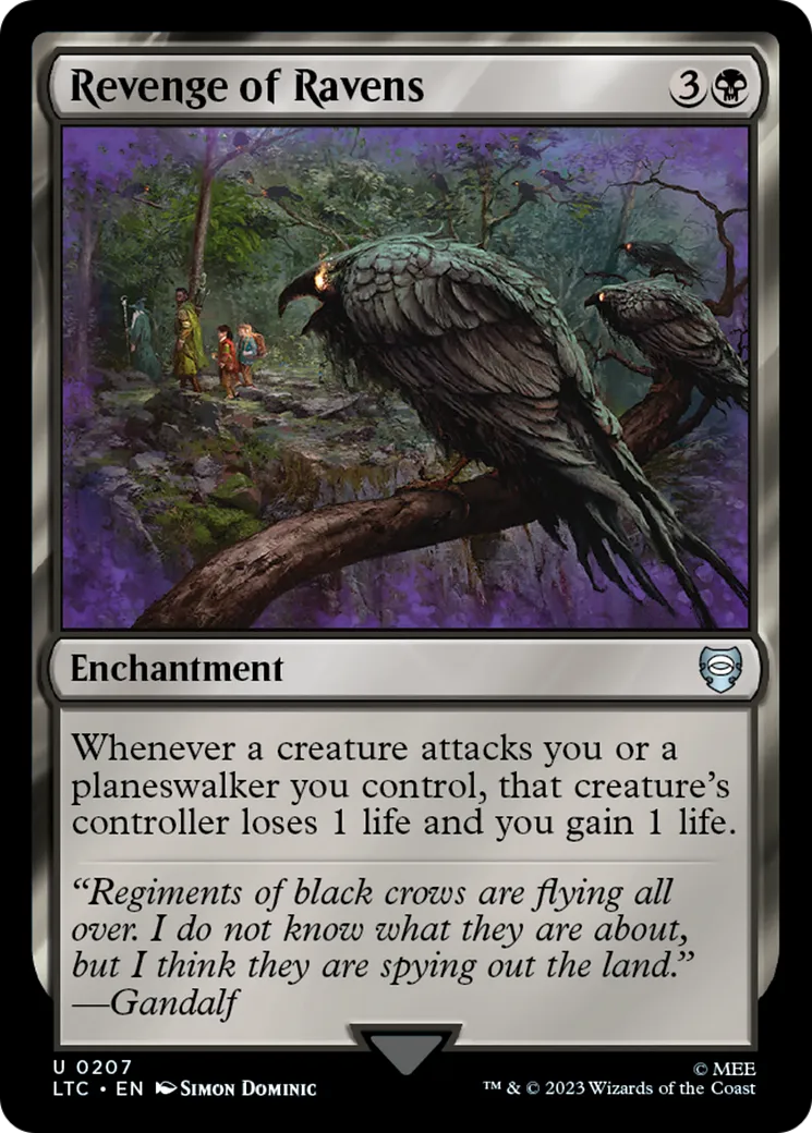 Revenge of Ravens — Tales of Middle-earth Commander — Magic: The Gathering